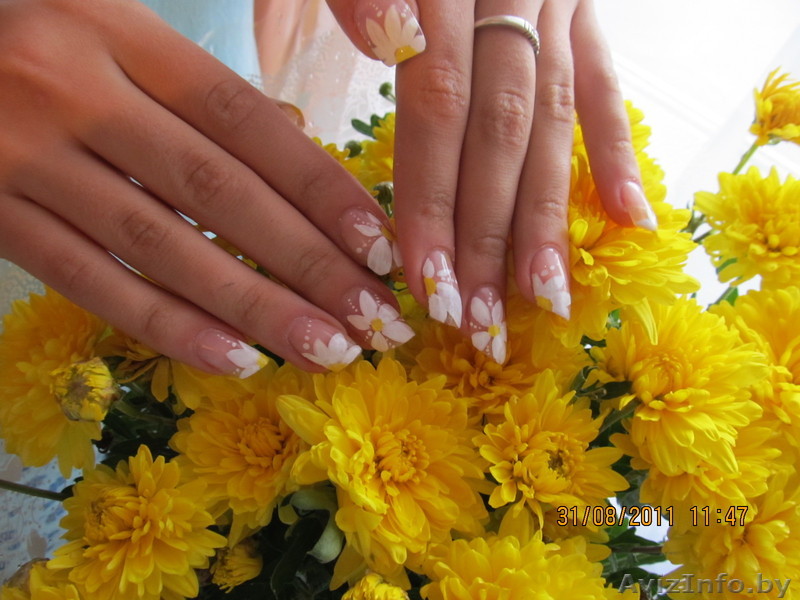 Наращивание ногтей гелем ,коррекция - Изображение #1, Объявление #412398