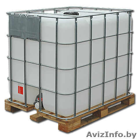 Бочка пластиковая с решеткой и поддоном на тонну - Изображение #1, Объявление #589906