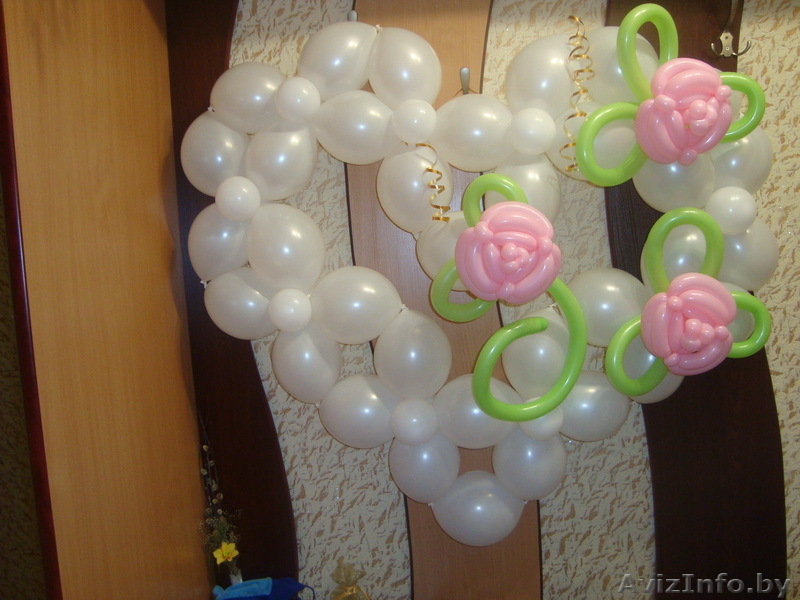 Доставка воздушных шаров с гелием, оформление торжеств, фигуры из шаров. - Изображение #1, Объявление #740476