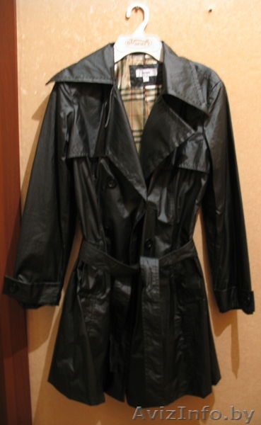 Плащ чёрный женский - Изображение #1, Объявление #859059