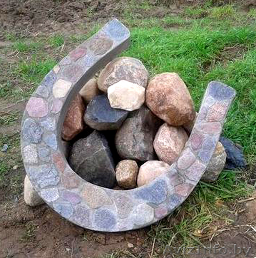 Подкова. Украшение приусадебного участка(оберег).  - Изображение #1, Объявление #926243