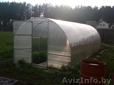 Сверхпрочная теплица из поликарбоната «Сибирская» 4x3x2  + подарок - Изображение #1, Объявление #1086534