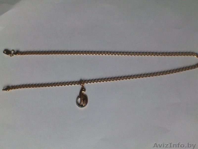золотая цепочка с подвесом - Изображение #1, Объявление #1234138