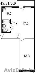 2 ком квартира на 4 этаже  - Изображение #1, Объявление #1336029