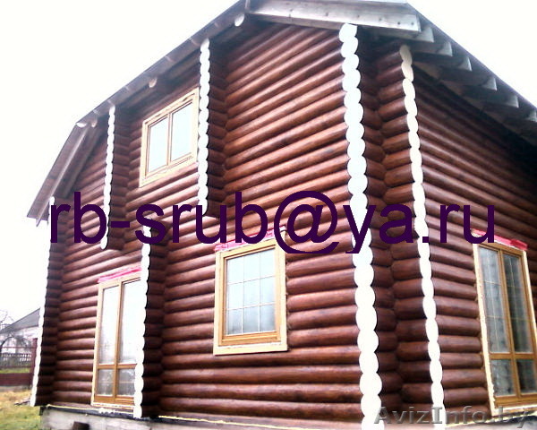 Деревянные дома,бани. Крыши. Шлифовка. Покраска. - Изображение #1, Объявление #66649