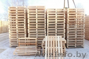 деревянные поддоны различных размеров. Производим и реализуем - Изображение #1, Объявление #1538144