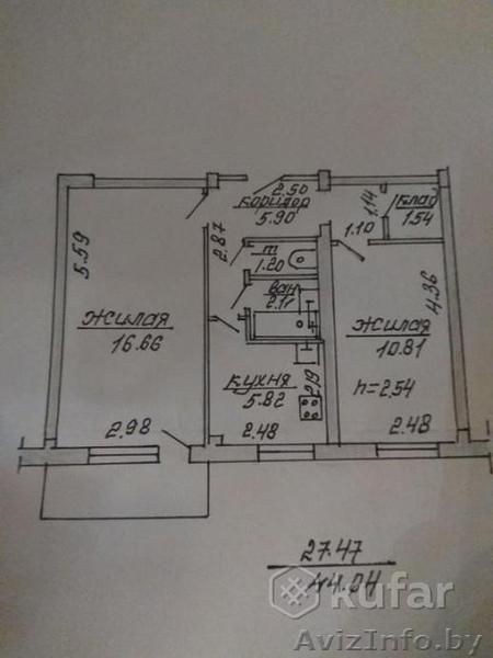 Продаётся 2-комнатная квартира по ул.Чкалова, 25 школа, дом во дворе - Изображение #1, Объявление #1643569