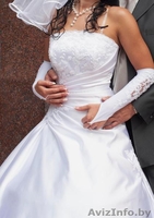 Шикарное свадебное платье из атласа - Изображение #3, Объявление #373270