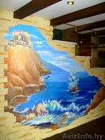 Дизайн интерьера, роспись интерьера, фрески, декоративные штукатурки - Изображение #4, Объявление #650906