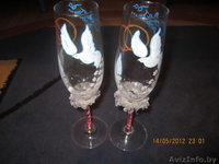 Изготовление свадебных бокалов - Изображение #1, Объявление #717459