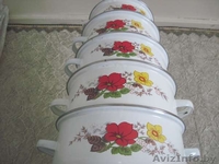 Набор эмалированных кастрюль и форм для запекания - Изображение #2, Объявление #785964