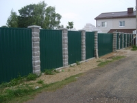 Забор из профнастила, штакетника, декоративного камня и т.д. - Изображение #1, Объявление #952460