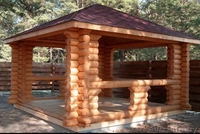 изготовление срубов из оцилиндпрованного бревна - Изображение #2, Объявление #972874