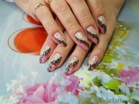 Наращивание ногтей,депиляция воском,био-тату(роспись мехенди) - Изображение #4, Объявление #1021036
