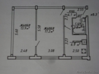 2-комнатная по пр-ту Черняховского под коммерцию - Изображение #3, Объявление #1191156