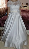 Атласное свадебное платье - Изображение #1, Объявление #1252076