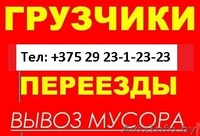 Услуга грузчиков. Переезды квартир, дач. Вывоз мусора. - Изображение #1, Объявление #1274683