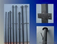 Столбы заборные от производителя. Доставка на дом бесплатная - Изображение #1, Объявление #1564445