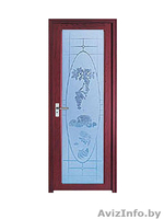Двери межкомнатные  АБС –ламинированные глухие и двери алюминиевые с витражным.. - Изображение #5, Объявление #1600047