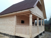 Дом/Баня из бруса Витязь 6×4 с установкой-доставкой - Изображение #1, Объявление #1624556