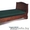 Кровать двухспальная деревянная #123576