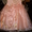 персиковое платье   #473102