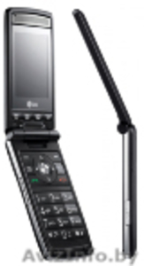 Мобильный телефон LG KF300,раскладной,черного цвета в отличном состоянии,б/у - Изображение #1, Объявление #25765