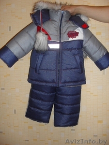 Комбинезон раздельный на овчине. Новый.