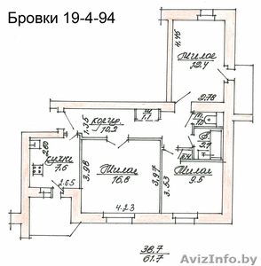 Продам 3-х комнатную квартиру новой планировки плюс кирпичный гараж!!! - Изображение #1, Объявление #418641