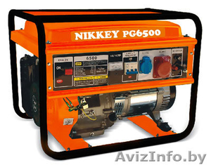 Генератор ( миниэлектростанция ) NIKKEY PG5500 (12V-220V-380V Электростартер). - Изображение #1, Объявление #611982