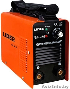 Сварочный инвертор LIDER IGBT-250 - Изображение #1, Объявление #798991