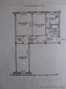 3-комнатная старой планировки в центре - Изображение #1, Объявление #885750