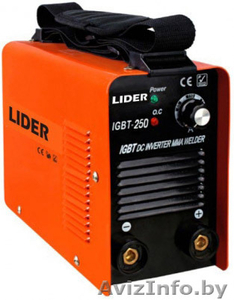 Сварочный аппарат инверторного типа  LIDER IGBT- 250 + подарок +доставка - Изображение #1, Объявление #898638