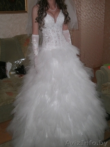 Шикарное свадебное платье!!! - Изображение #1, Объявление #1000620