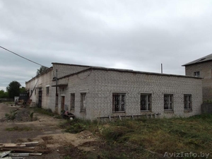 Производственная база с ж.д. рампой.