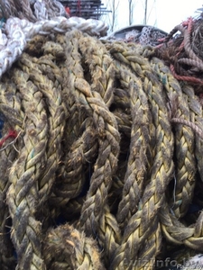 Продам Б/у ПП верёвки морские, 150 Евро за тонну плюс доставка - Изображение #2, Объявление #1348067