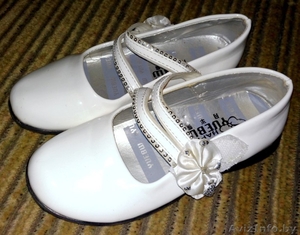 Красивые белые туфли для девочки р-р 31-32. - Изображение #1, Объявление #1497047