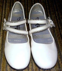 Красивые белые туфли для девочки р-р 31-32. - Изображение #2, Объявление #1497047