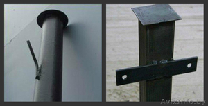 Столбы для забора из металла от производителя - Изображение #3, Объявление #1564444