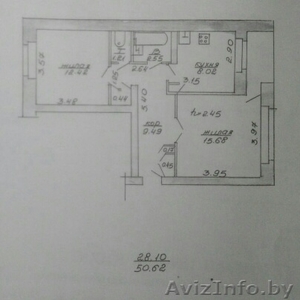 Квартира 2-ух.комн. в Рубе - Изображение #1, Объявление #1588027
