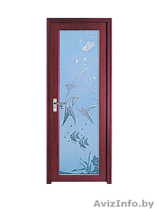 Двери межкомнатные  АБС –ламинированные глухие и двери алюминиевые с витражным.. - Изображение #4, Объявление #1600047