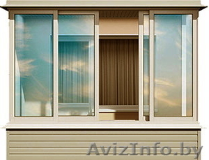 Алюминиевый балкон - Изображение #1, Объявление #1644423