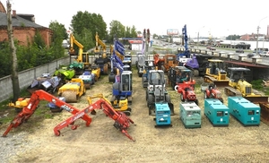 Поставка бу строительной и специальной техники из за рубежа