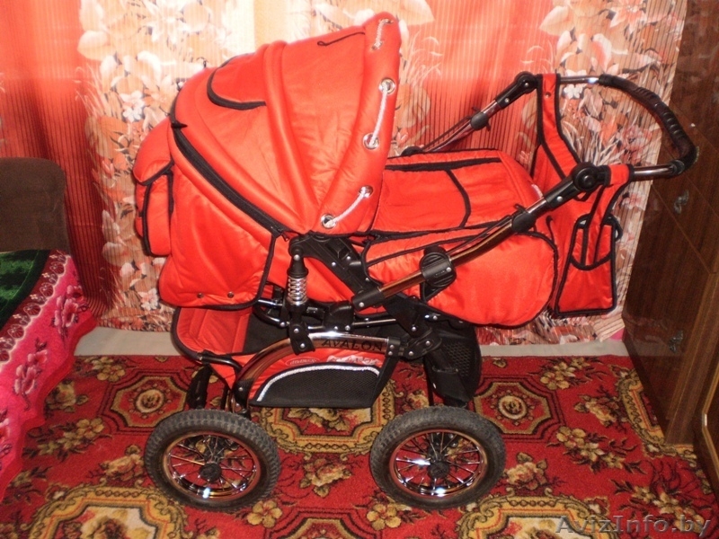 Коляска универсальная, типа джип-трансформер, зимний и летний вариант Adamex  - Изображение #2, Объявление #23286