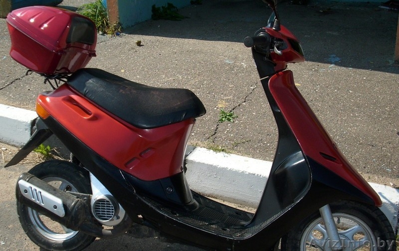  Хонда-Дио AF18, скутер, 1999 г.в., 49 куб.см, в хорошем состоянии, торг. Красно - Изображение #2, Объявление #57541