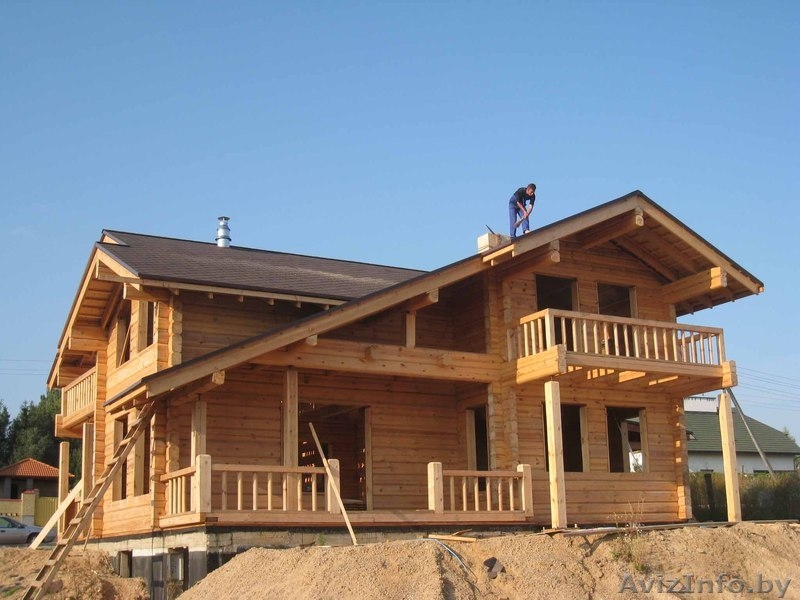 Производим бревенчатые дома ручной рубки - Изображение #1, Объявление #361407