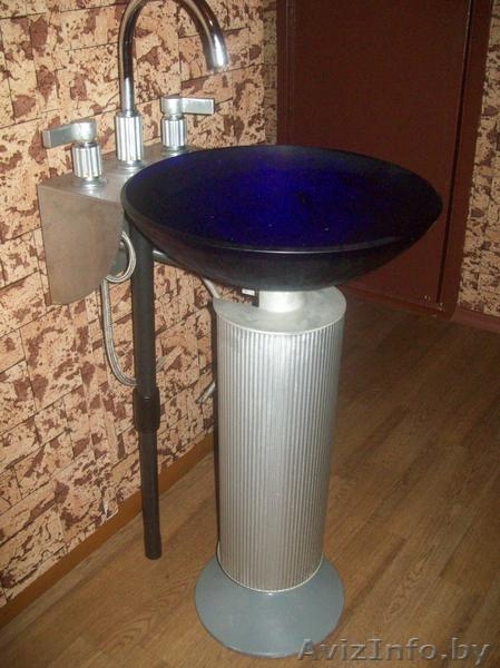 раковина со стойкой и краном - Изображение #2, Объявление #460676