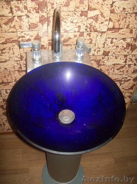 раковина со стойкой и краном - Изображение #1, Объявление #460676