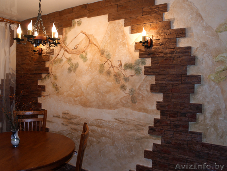 Дизайн интерьера, роспись интерьера, фрески, декоративные штукатурки - Изображение #7, Объявление #650906