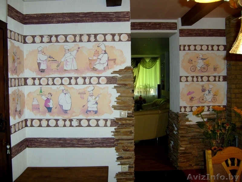 Дизайн интерьера, роспись интерьера, фрески, декоративные штукатурки - Изображение #2, Объявление #650906